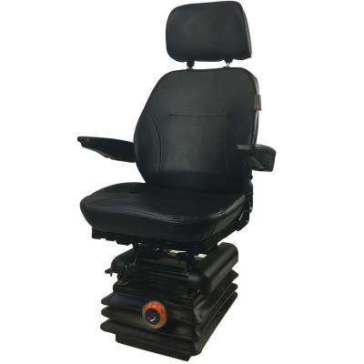 China Damper Mechanical Seats , Oil Equipment Driller Room Colliery Vehicle Suspension Seat for sale