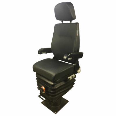 China Black PU Mechanical Suspension Seats Drilling Equipment Driver Seat for sale