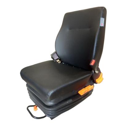 China Heavy Coal Mining Seats Pushdozer Tractor Driving Seat Black Leather for sale