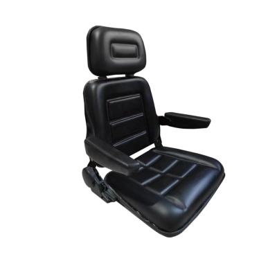 China PVC Universal Replacement Forklift Seat Comfortable Ergonomic Forklift Seat for sale