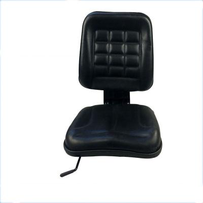 China Adjustment Forklift Suspension Seat Forklift Swivel Seat PVC Mini Digger Seat for sale