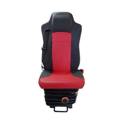 China Red Black Freightliner Truck Seats Mechanical Freightliner Driver Seat Replacement for sale