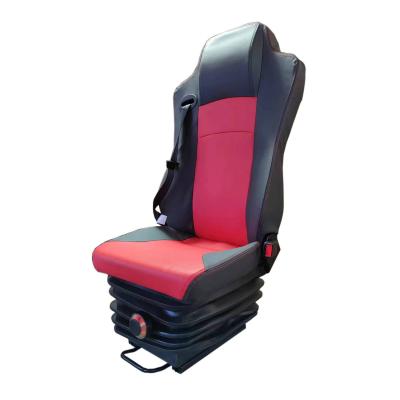 China Construction Machinery PU Seat Mechanical Suspension Shipping Bus Driver Seat for sale