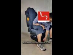 customizable air suspension truck seats leather air ride driver seat