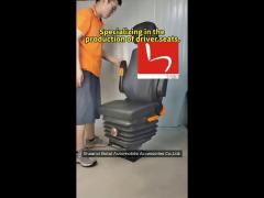 mechanical suspension high speed driver seat with height adjustment