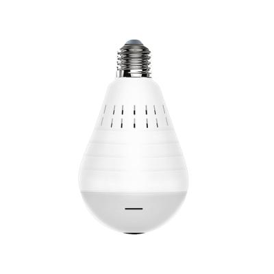 China VR 960P Wireless Light Bulb WIFI Camera Lamp IP Vandal Proof Panoramic Camera 360 Degree Hidden Camera for sale