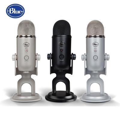 China Blue USB Microphone Logitech yeti USB Condenser Microphone for Live Broadcasting and Recording Sound for sale