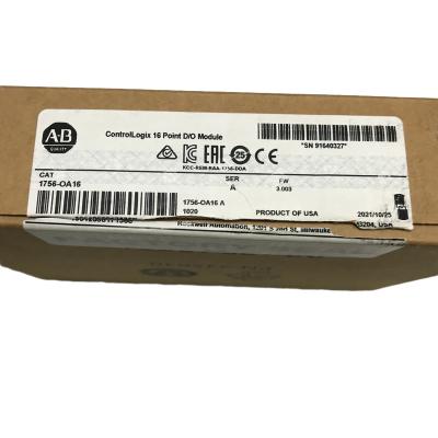 China PLC new 100% original USA 1756-OA16 1756-OA16 output module golden vendor 1756-OW16I 1756OA16 1756-0A16 AB for sale