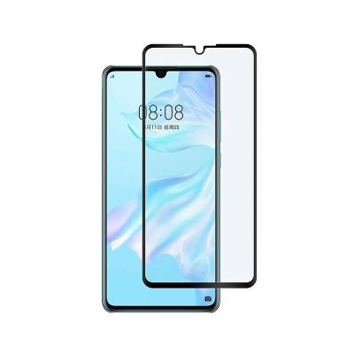 China Anti-fingerprint China Manufacturer 9h 0.33mm Tempered Glass 9D Silk Screen Protector For Huawei for sale