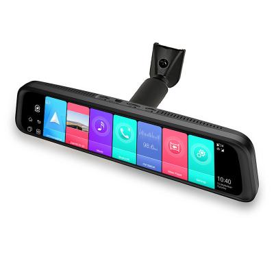 China Wholesale 4G Bluetooth Rear View Mirror Car DVR Android 8.1 System 3 Lens Car Dashcam ADAS GPS Navigation Streaming Media Recorder Cameras for sale