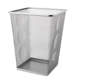 China Sustainable Metal Mesh Waste Bin / Bin / Garbage Bin for sale