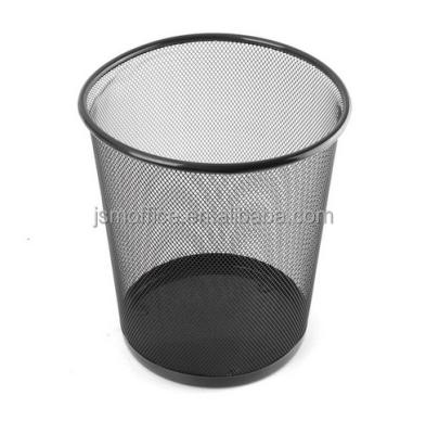 China Without Lid Metal Mesh Recyclable Bedroom Office Paper Garbage Waste Bin for sale