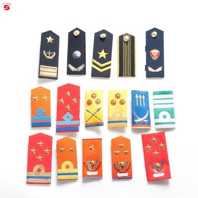 China Custom polyester military epaulette, army epaulette for sale