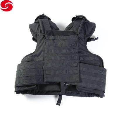 China Black Nylon Waterproof Military Bulletproof Vest S for sale