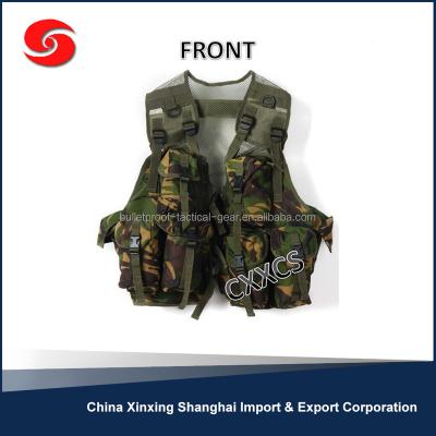 China Polyester camouflage tactical vest for army for sale