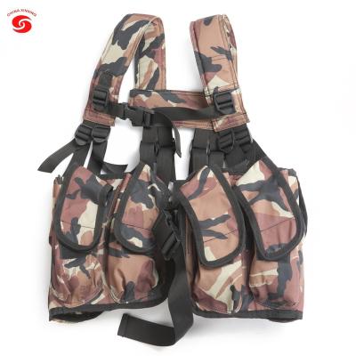 China 600D Polyester Military Color Outdoor Black Combat Tactical Vest for sale