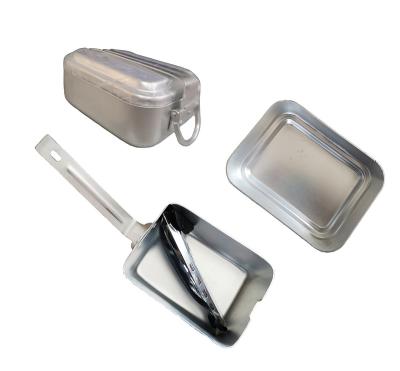 China Outdoor Activities Army Military Canteen Aluminum Mess Tin for sale