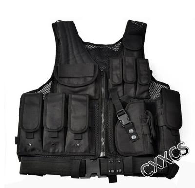 China Hot Selling Polyester Tactical Vest For Outdoor Game And Army High Standard for sale