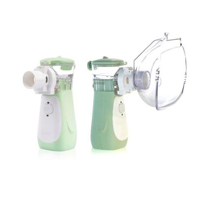 China FDA Groene Draagbare Nebulizer USB Draagbare Mesh Nebulizers Met USB Te koop