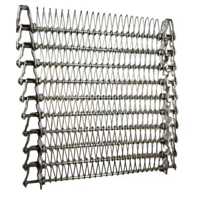 China Stainless Steel 304 316L 304SHigh Temperature And Corrosion Resistance Trapezoidal Great Wall Net Belt for sale