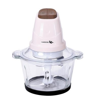 China Heavy Duty 200Watts High Speed ​​Glass Bowl Juicer Industrial Proccesor Yam Pounder Stand Low Energy Restaurants High Speed ​​Food Processor Mixer for sale