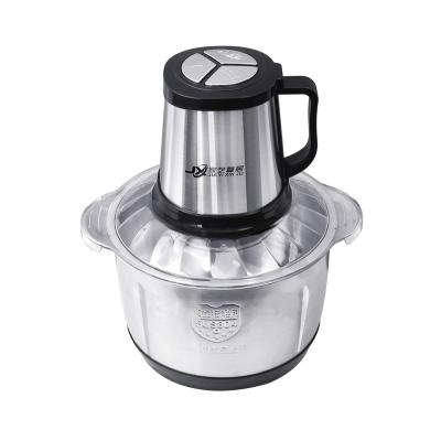 China High Speed ​​Vegetable Blender Machine 3l Multifunctional Portable Low Energy Food Processor Electric Food Cleaver For Food for sale