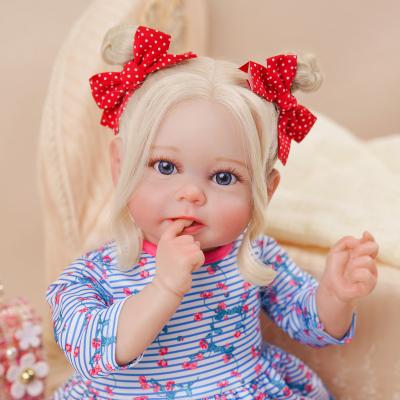 China Soft Toy Babeside 50cm Original Design Painted Toddler Finished Reborn Dolls Real Life Newborn Baby Doll Reborn for sale