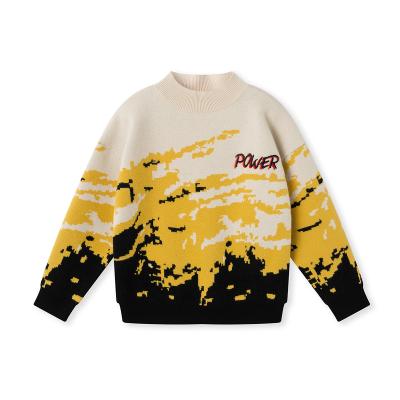 China 2022 Custom OEM and ODM Kids Sweater Long Sleeveclothing Knitwear Sweater Kids Clothes Baby Wear Kids Sweater for sale