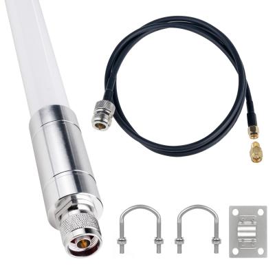 China 12Dbi 8dbi 5.8dbi Helium Hotspot Miner Outdoor Fiberglass Lora Antenna Kits 868mhz High Gain for sale