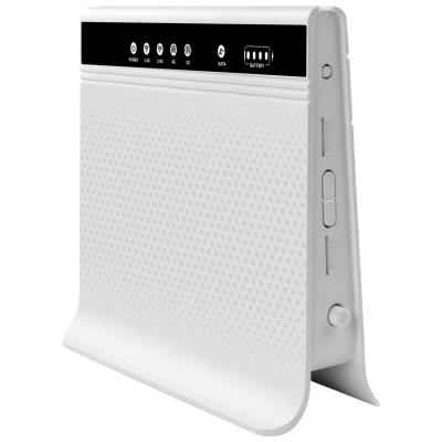 China Witte Mobiele van de de Router Dubbele Frequentie van WiFi LTE de Band4g LTE Router met Batterij Te koop