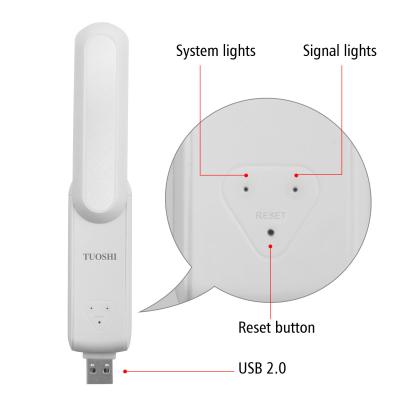 Κίνα Μίνι USB WiFi σειράς ενισχυτής επαναληπτών σημάτων διαλυτικών χρώματος 2.4GHz ασύρματος προς πώληση