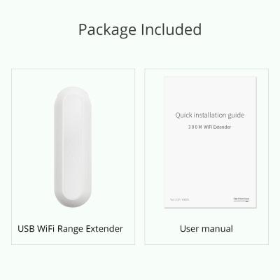 China de Repeater van de de Waaiervergroting 802.11n 300Mbps Wifi van 2.4G Tuoshi USB Wifi Te koop