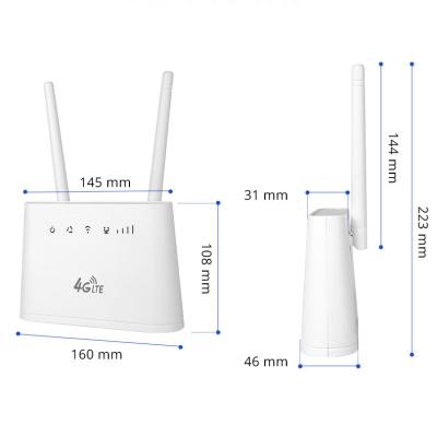 China OEM 4G SIM WiFi Router Support Voice dual que pide Ministerio del Interior en venta