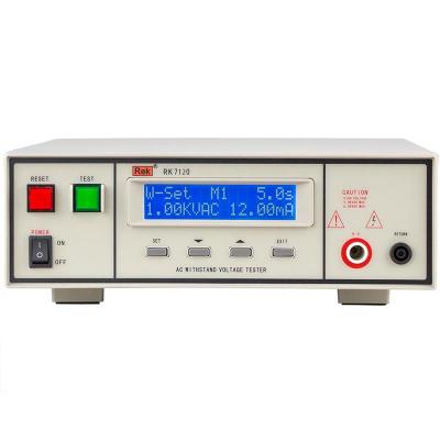 China Single phase 47 | 63Hz Programmable Cheap Price RK7120 AC DC Withstand Voltage Tester Hi-Pot Tester Price for sale