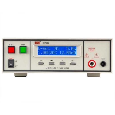 China Single phase 47 | 63Hz REK RK7112 Portable AC 5KV DC Insulation Tester , Withstand Voltage Tester Hi-Pot Tester for sale