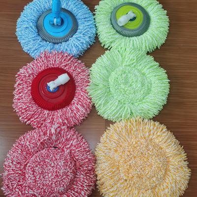 China 2022 Viable Most popularDurableNew Round High Quality Chenille Floor Cloth Microfiber Cleaning Mop For Household for sale