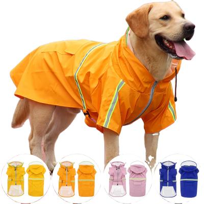 China Selling Versatility New Hiking Dog Rain Coat Viable Warm Outdoor Waterproof Dog Raincoat Suit for sale