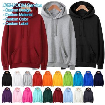 China 100% Custom Size Men's Hooded Sweatshirts Lowest Price Plain Blank Apparel Hoodies Custom Plus Cotton For Unisex Hoodie for sale