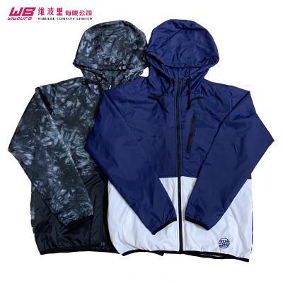 China 2019 latest design china streetwear custom made QUICK DRY factory low MOQ low MOQ streetwear windbreaker high neck anorak for men for sale