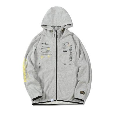 China OEM ODM Best Price Brand Designer Special 100% Cotton Jacket Custom Screen Printing 320g 320 320 g g zip up hoodie for men with rib for sale