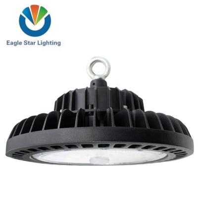 China Warehouse factory price premium DLC 140lm/w ETL 100w UFO led high bay light for sale