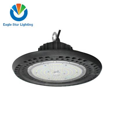 China 100W 150W DLC ETL 140LM/W LED UFO Premium High Bay In-bay Warehouse for sale