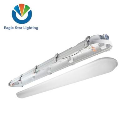 China Waterproof Warehouse IP65 IK09 CE ETL Vapor-Tight Fixture Led Garage Light for sale