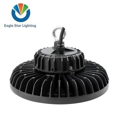 China Warehouse Shenzhen Factory Warehouse Lighting DLC ​​140lm/w UFO 200w Led High Bay for sale