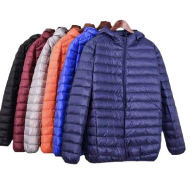 China New Fashion Breathable Plus Size 11XL Winter Men Lightweight Packable Stripper Jackets Down Jacket for sale