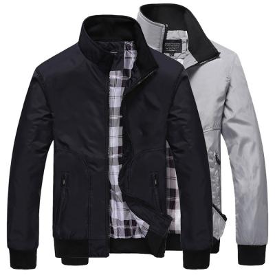 China Factory direct sale QUICK DRY men's solid anorak jacket plus size baseball jackets spring casual slim jackets for men for sale