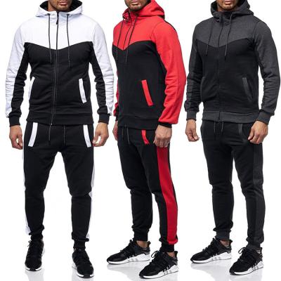 China Factory Wholesale Mens Breathable Jogger Suits Sets Casual Mens Sweatshirts Sets Outdoor Sportswear Sets For Men for sale