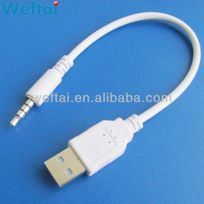 China Aux cable speaker 3.5mm jack audio adapter. car usb audio for sale