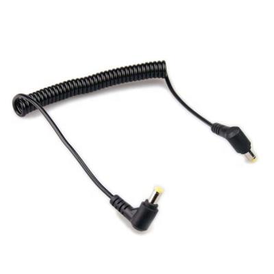 China Coiled Dc Coiled 2.5mm To Right Angle 2.5mm Power Cable for sale