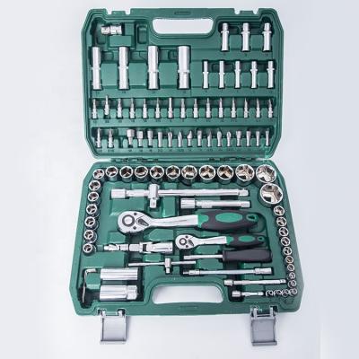 China Car repair or. High Quality Green Household Tools Best Selling 94pcs Professional Tool Socket Wrench Sets For Repair for sale